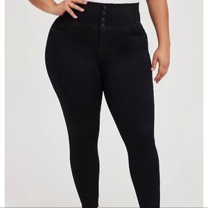 Torrid - Corset Skinny Jeans - 18R NWT